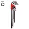 Teng Tools 1479MMRL - 9 Piece Extra Long Metric Hex Key Set 1479MMRL - alternate 4
